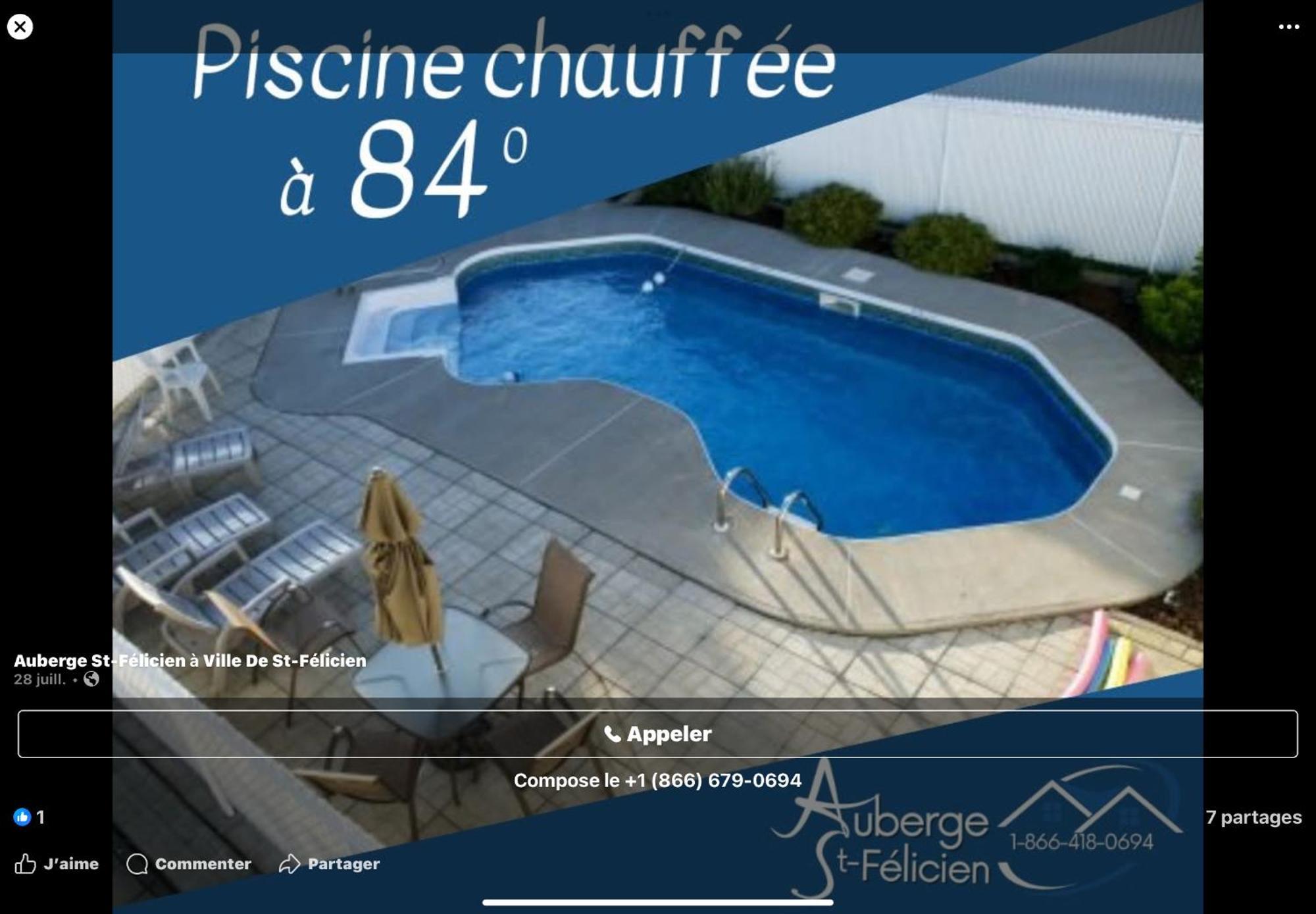 Hotel Auberge St-Felicien Saint-Félicien 외부 사진